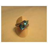 Size 10 Hearts Ring