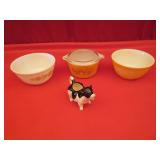 Pyrex Bowls, Cow Pitcher