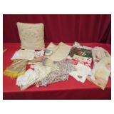 Handkerchiefs, Doilies, Aprons, Pillow Cases