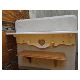 2) Wall Shelves