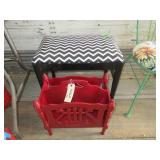 Stool, Magazine Holder