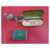 Willson Service Goggles with Case, Tin