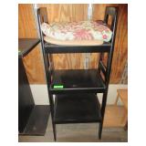 Black Shelf, Decorative Pillows