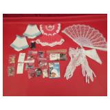 Fan, Gloves, Buttons, Knitted Items