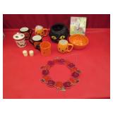 Halloween Decor, Coffee Mugs and Bowls