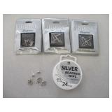 Sterling Silver Earrings, Threader Earrings,