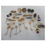 Cufflinks, Tie Clips, Pins