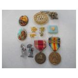 Pendants, Pins, Necklace, Medallions