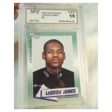LeBron James Rookie Review Card