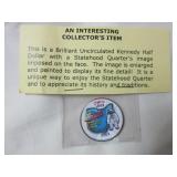 Painted Kennedy Half Dollar