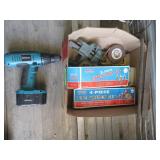 Drill, Vise, Snippers, Pipe Wrenches