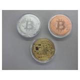 3) Replica Bitcoins