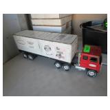 Metal Semi Truck Toy