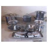 Cookware, Metal Serving Pieces