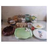 Decorative Pottery VAses, Planters, Plates