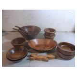Wood Bowls, Kitchen Squirrel