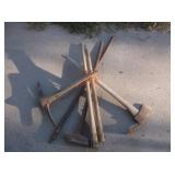 Spud Bar, Picks, Mallet, Handles