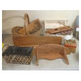 Baskets and Shelves