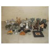 Elephant and African Animal Figurines