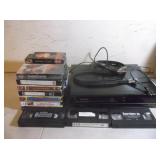 VHS Player and Movies