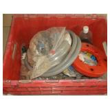 Tote of Electrical Supplies