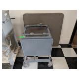 Metal Rolling Table, Card Table
