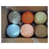 14) Boxes of 6 Decorative Rope Balls