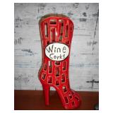 10) Ceramic Wine Cork Boots