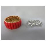 Small Trifari Bracelet, Stretch Bracelet