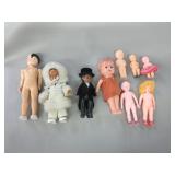 Collector Vintage Small Plastic Dolls