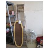 Ladder, Mirror Frame and Fan