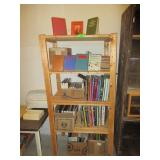 Wood Shelf With Books (American Adventures,