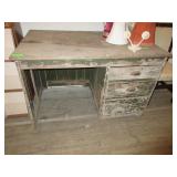 Vintage Wood Desk