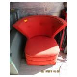 Red Swivel Chair