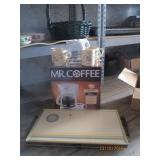 Mr. Coffee Coffee Pot, Coffee Mugs, Tray