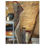 Area Rug, 2) Carpet Runners