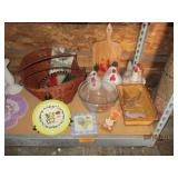 Chicken Decor, Kitchenwares, Baskets