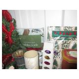 Holiday Decor (Contents of Shelf)