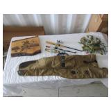 Wooden Duck Wall Clock, Decorative Fish Lights