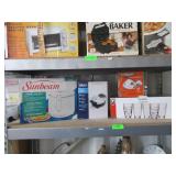 Deep Fryer, Waffle Maker, Hand Mixer, Glasses