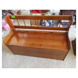 Wooden Storage Bench