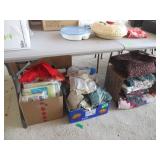 Assorted Bedding, Window Topper, More