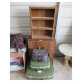 Small Shelf Unit, Cabinet, Suitcases