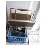 Magazine Holder, Expandable Metal Shelf