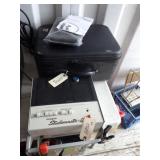 Studiomaster-II, RadioShack Mixer, EzPro Projector