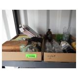 Bottles, Box of Keys, Wood Chisels, Match Books