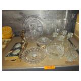 Glass Bowls, Candle Holders, Plates and More