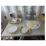 Roaster, Casserole Dish, Fruit Basket, Cake