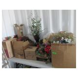 Contents Of Table, Silk Flower Collection, Vase