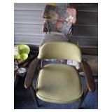 2) Floral Pattern Chairs, Arm Chair